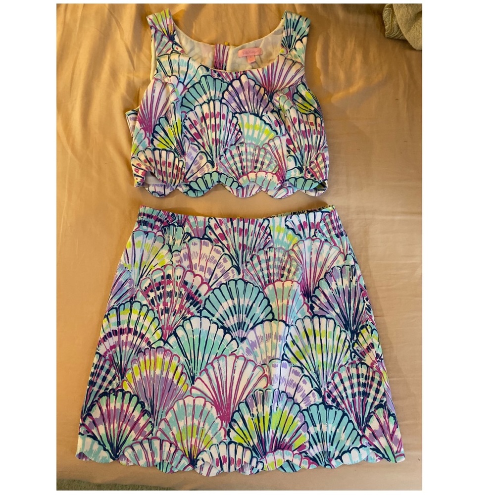 Lilly Pulitzer cadden set Oh Shello